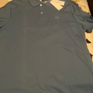 Lacoste Men's Sky Blue Polo Shirt